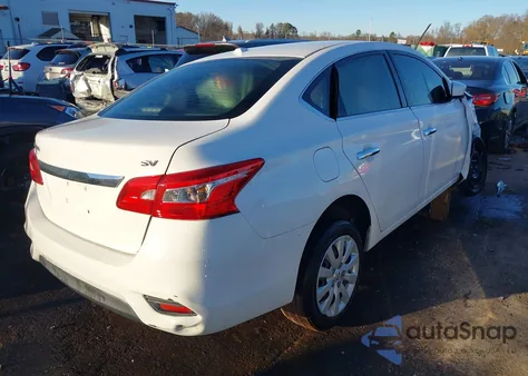 2017 Nissan Sentra Sv z USA, uszkodzony, nr VIN 3N1AB7AP0HL671785